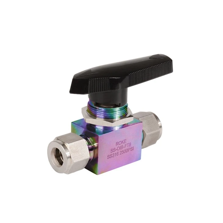 Inert Silicon Coated One-piece Instrumentation Ball Valves