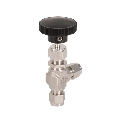 Angle Double Ferrule Needle Valve
