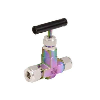Inert Silicon Coated Double Ferrules Forged Needle Valve