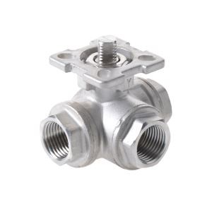 3 way casting Ball Valve