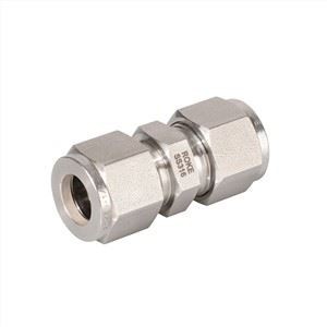 Stainless Steel Double Ferrules Compression Unions