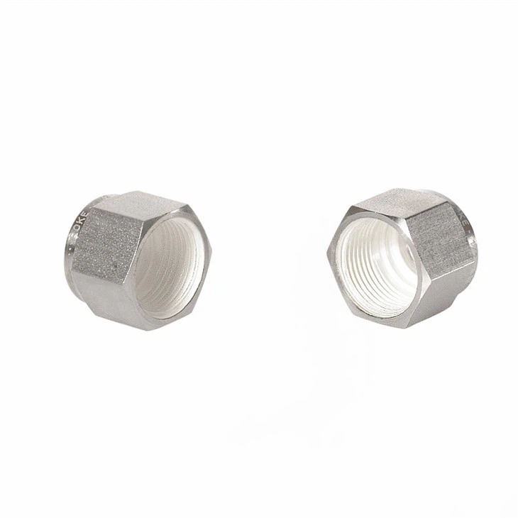 Stainless Steel Double Ferrules Tube Nuts