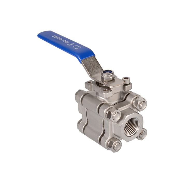 3 Piece Casting Female Thread Ball Valve factory