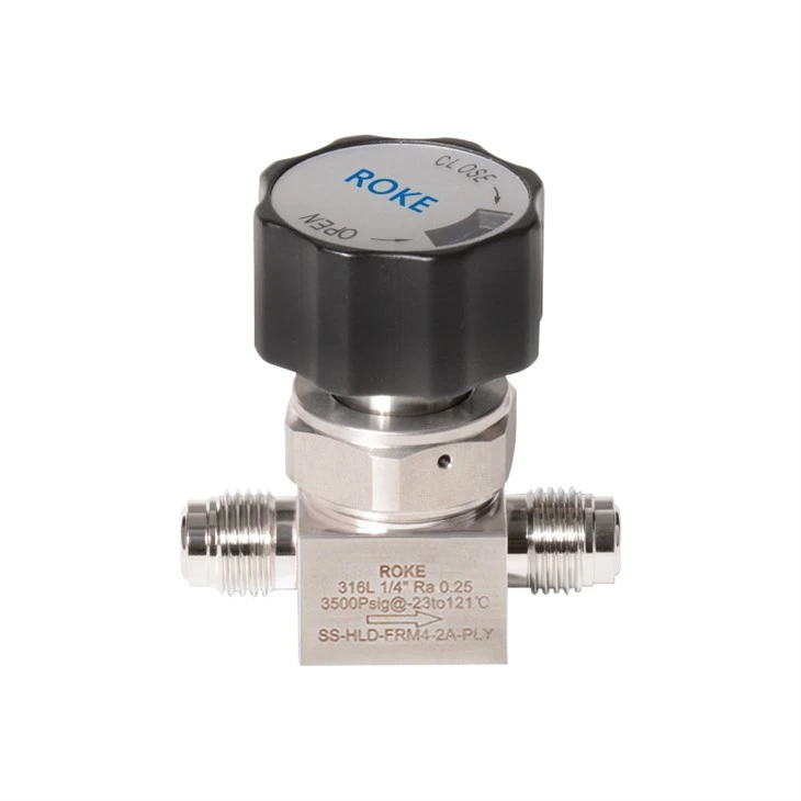 High Pressure Low Flow Diaphragm Valves factory